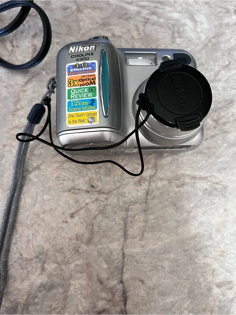 Nikon COOLPIX 4300 Silver Point-and-Shoot Camera